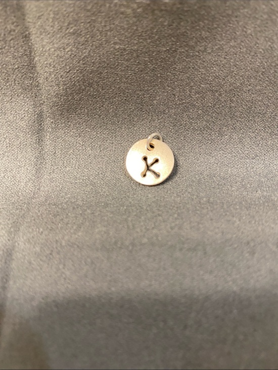 Jewelry - Sterling Silver “K” Initial Charm